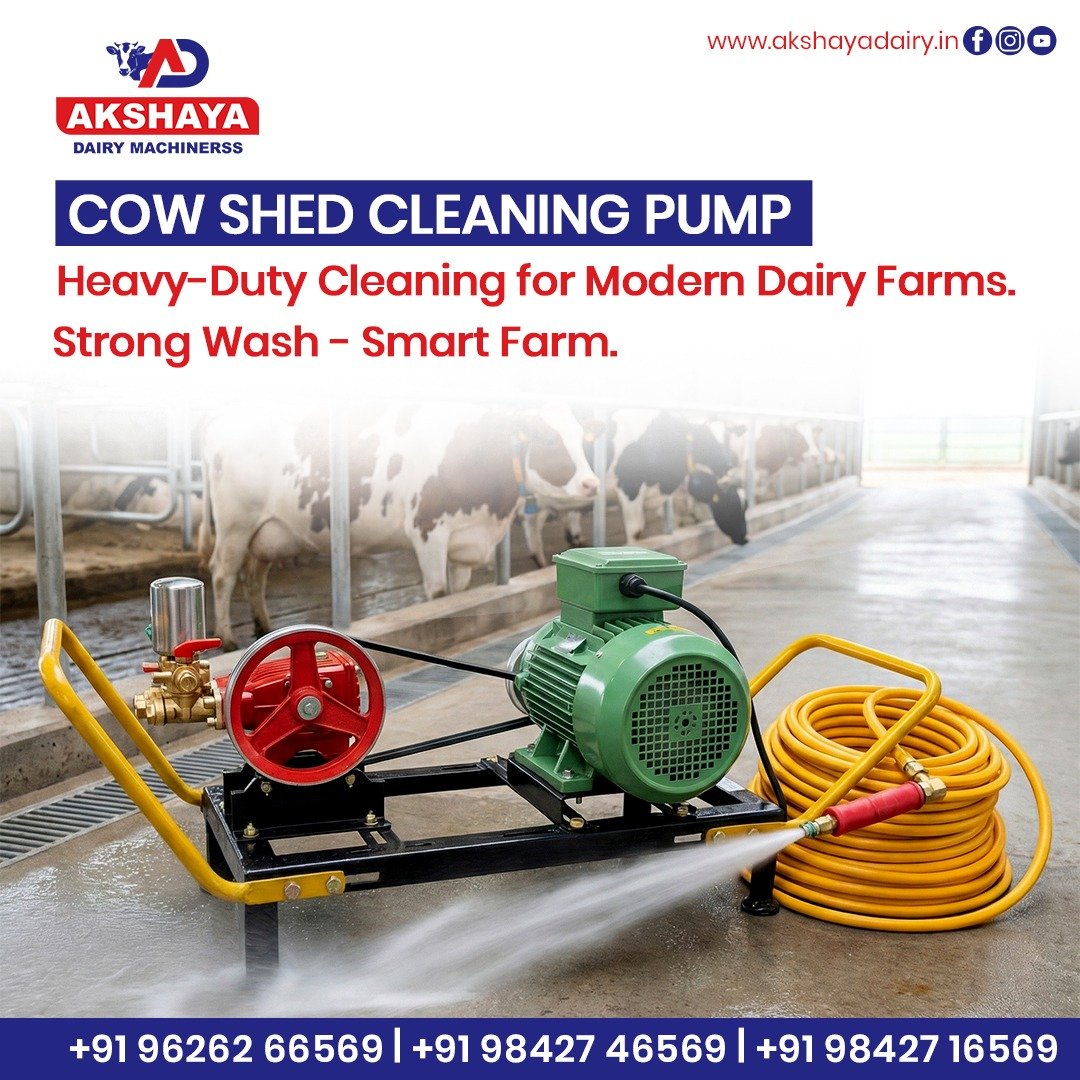 Cow Shed Cleaning Pump for Dairy Farms